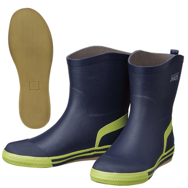 プロックス PX5082LN ショートデッキブーツ Lサイズ26.0〜26.5cm(ネイビー)PROX デッキソール[PX5082LN] 返品種別A 5,080円