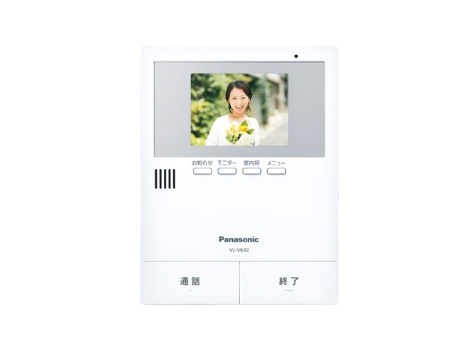 パナソニック VL-V632K テレビドアホン用増設モニターPanasonic　電源コード式、直結式兼用[VLV632K] 返品種別Aの通販は