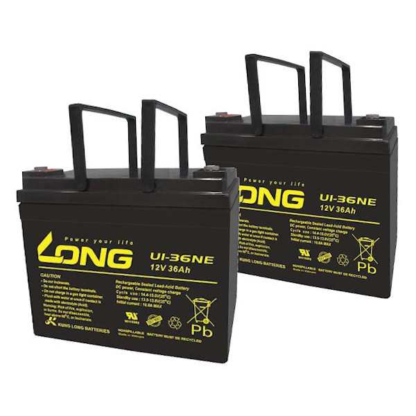 LONG BATTERY U1-36NE 制御弁式鉛蓄電池 /2個セット【他商品との同時購入不可】[U136NELONG] 返品種別B