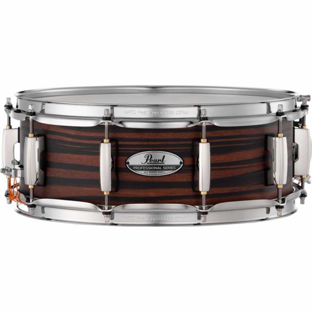 パール楽器 スネアドラム(メイプルシェルモデル・マットモカスワール) Pearl Drums Professional Series  PMX1450S/C883