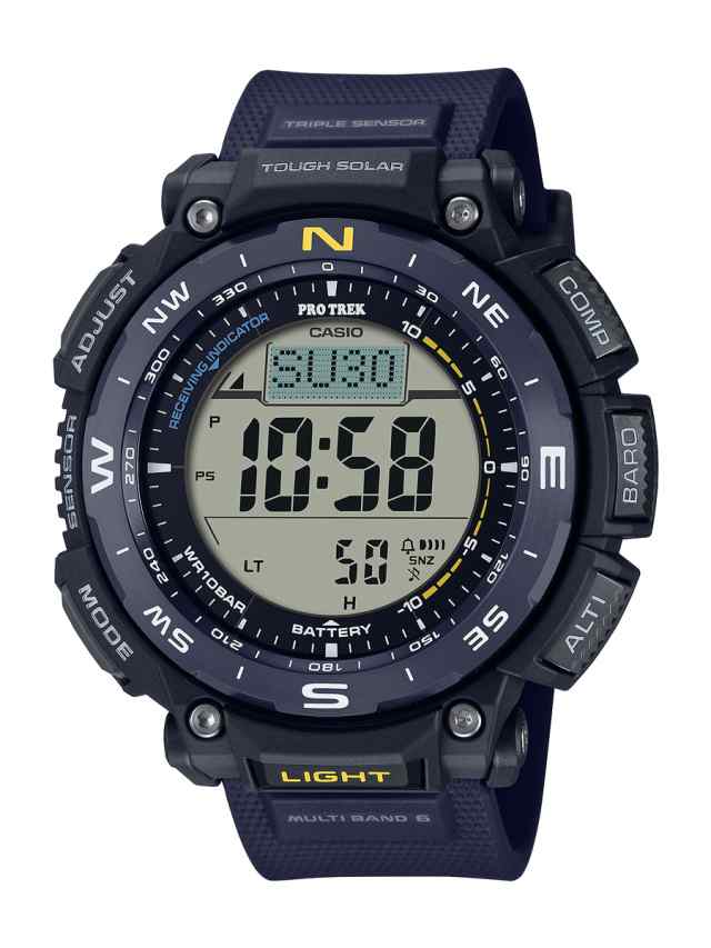 カシオ 【国内正規品】PROTREK　Climber Lineソーラー電波　メンズタイプ PRW-3400Y-2JF[PRW3400Y2JF] 返品種別Aの通販は腕時計メンズ