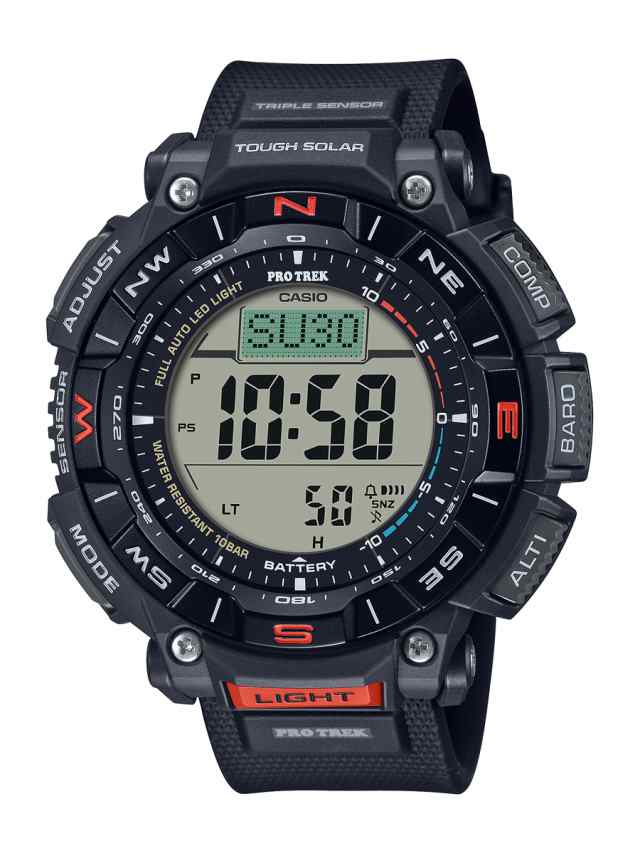 カシオ 【国内正規品】PROTREK　Climber Lineソーラー　メンズタイプ PRG-340-1JF[PRG3401JF] 返品種別A