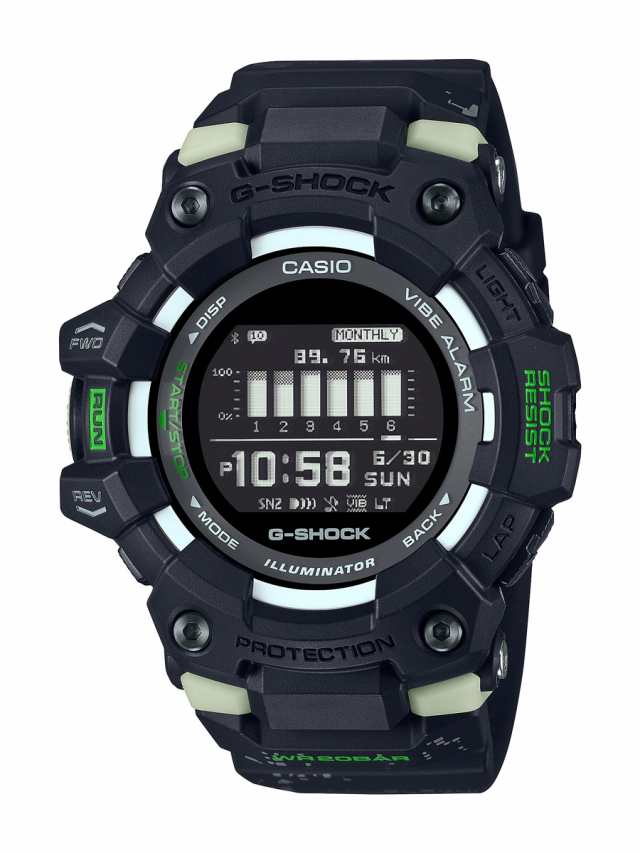 カシオ 【国内正規品】G-SHOCK（ジーショック）　G-SQUADクオーツ　メンズタイプ GBD-100LM-1JF[GBD100LM1JF] 返品種別A