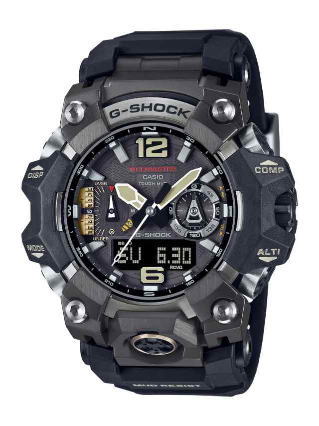 カシオ 【国内正規品】G-SHOCK（ジーショック）　MASTER OF G MUDMASTER ソーラー電波　メンズタイプ GWG-B1000-1AJF返品種別A