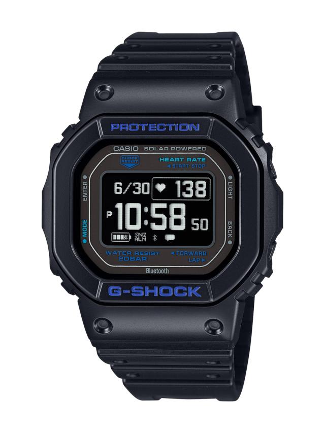 カシオ 【国内正規品】G-SHOCK（ジーショック）　G-SQUADソーラー　メンズタイプ DW-H5600-1A2JR[DWH56001A2JR] 返品種別Aの通販は