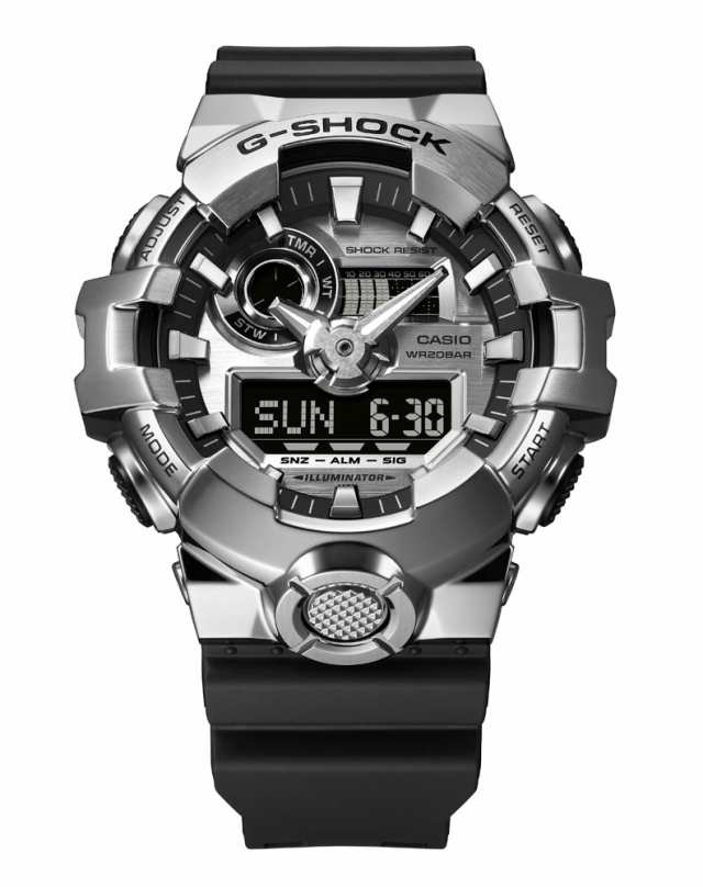 カシオ 【国内正規品】G-SHOCK（ジーショック）クオーツ　メンズタイプ GM-700-1AJF[GM7001AJF] 返品種別A