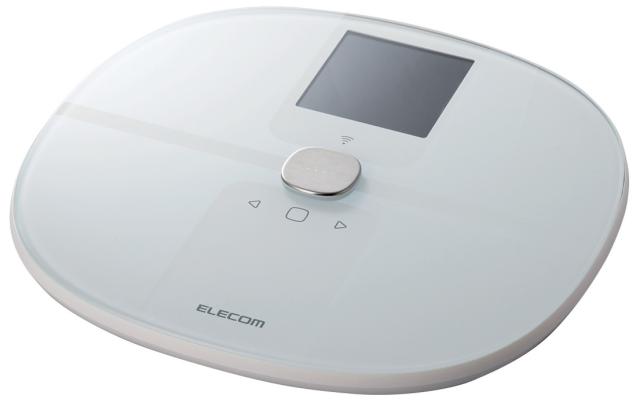 エレコム HCS-WFS03WH Wi-Fi通信機能搭載　体組成計（ホワイト）ELECOM　ECLEAR（エクリア）[HCSWFS03WH] 返品種別Aの通販は