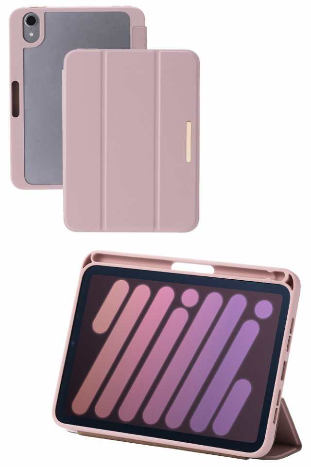 エレコム TB-A24SWVJM3PN iPad mini 8.3インチ(A17 Pro/第6世代)用 ＆me フラップケース ソフトレザー フリーアングル スリープ対応（ピンク）[TBA24SWVJM3PN] 返品種別Aの通販は