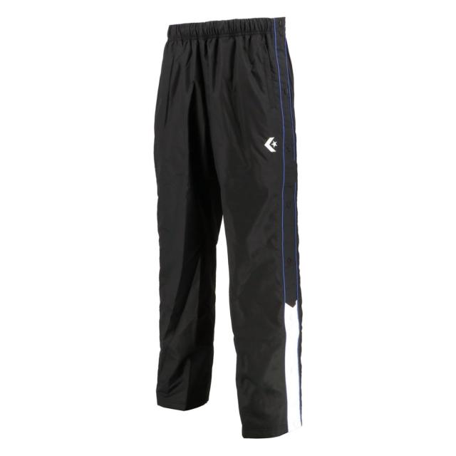 コンバース ウォームアップパンツ（サイドフルオープン）（ブラック/ホワイト・サイズ：O） CONVERSE CB162501P-1911-O返品種別A