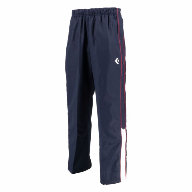 コンバース ウォームアップパンツ（サイドフルオープン）（ネイビー/ホワイト・サイズ：S） CONVERSE CB162501P-2911-S返品種別A