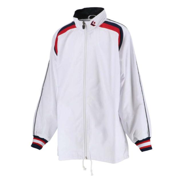 コンバース ジュニア用ウォームアップジャケット（ホワイト/ネイビー・サイズ：150） CONVERSE CB462506S-1129-150返品種別A 5,702円
