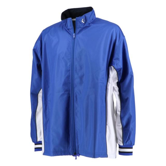 コンバース CB182102S-2511-XO 男女兼用 ウォームアップジャケット（前ファスナー・裾ボックスタイプ）（ロイヤルブルー×ホワイト・サイズ：XO）CONVERSE[CB182102S2511XO] 返品種別A 6,073円