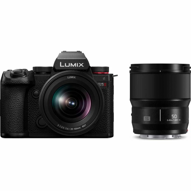 パナソニック DC-S5M2W フルサイズミラーレス一眼カメラ「LUMIX S5II