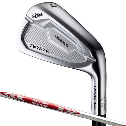 本間ゴルフ T//WORLD TW757 Vx アイアン ＃4 フレックス：S N.S.PRO MODUS3 TOUR 105 シャフト TW757VX-IR#4-MDS-S返品種別Aの通販は