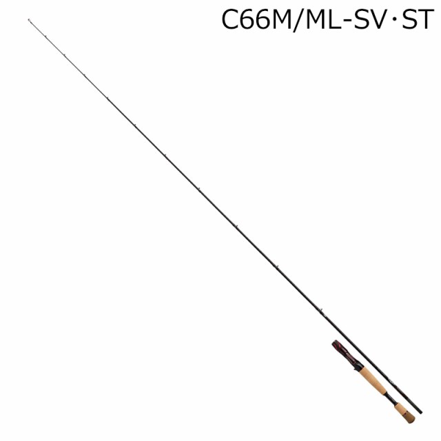 ダイワ スティーズSC C66M/ML-SV・ST スティーズ ベイトキャスティングモデル SC C66M/ML-SV・ST WEREWOLF 6.6ft 2ピース(グリップ着脱式