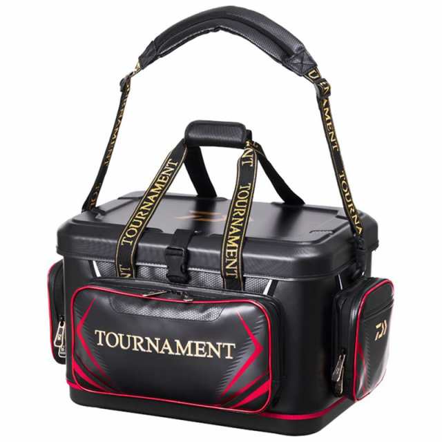 ダイワ トーナメント クールバッグ38(D) レッドブラック DAIWA TOURNAMENT トーナメントクールバッグ38(D)レッドブラック返品種別A