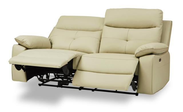 関家具 383294 3人掛け電動ソファ (ベージュ)To Meet ライデル[383294] 返品種別Bの通販は