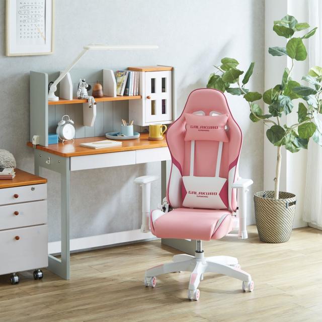 玄人志向 ゲーミングチェア （ロゼピンク） GALAKURO GAMING　PAINT(ペイント) シリーズ　小柄な体格の方向け GG-C2/PAINT-RP返品種別Aの通販は 27,495円