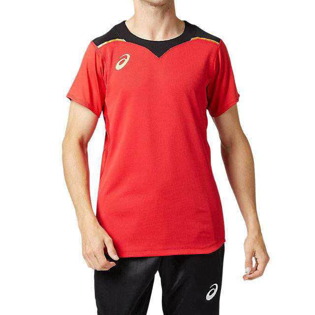 アシックス 2051A113-600-XS ゲームシャツHS（クラシックレッド・サイズ：XS）asics メンズ[2051A113600XS]  返品種別Aのはau PAY マーケット Joshin web 家電・PC・ホビー専門店 au PAY マーケット－サイト