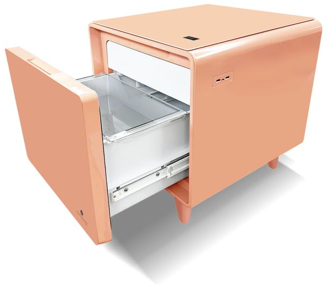 SAPPHIRE（サファイア） 30L 1ドア冷蔵庫付テーブル(アプリコット) SAPPHIRE by LOOZER SMART TABLE STB30 STB30APRICOT返品種別Aの通販は