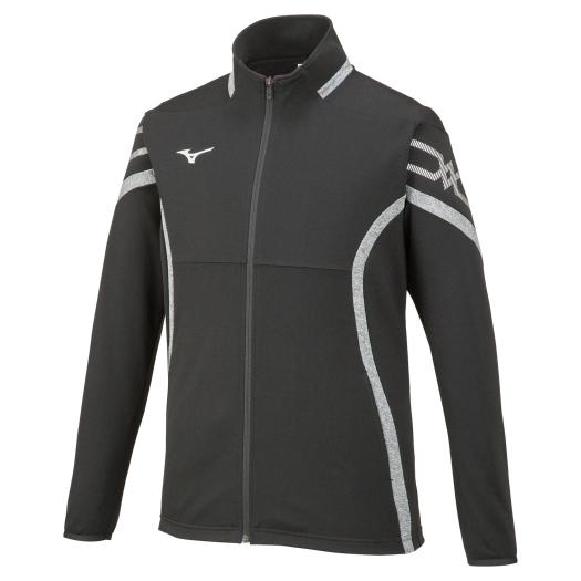 ミズノ ウォームアップジャケット（ブラック×ブラック×シルバー・サイズ：2XL） mizuno ユニセックス 32MC1110092XL返品種別Aの通販は 6,464円