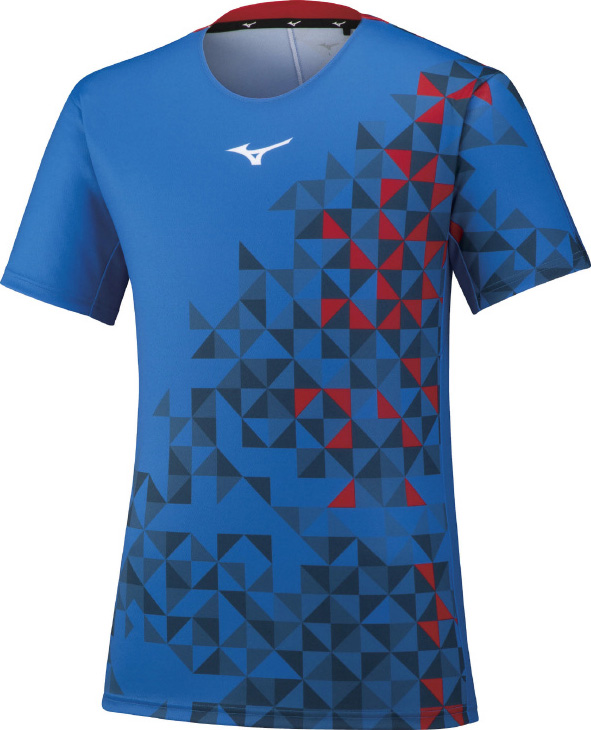 ミズノ 62JA150122S ゲームシャツ（フレンチブルー・サイズ：S）mizuno ユニセックス[62JA150122S] 返品種別Aの通販は