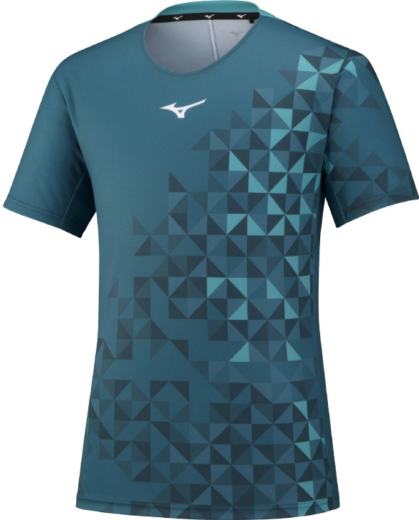 ミズノ 62JA150138S ゲームシャツ（ディープグリーン・サイズ：S）mizuno ユニセックス[62JA150138S] 返品種別Aの通販は