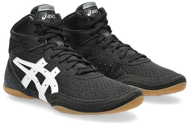 アシックス ジュニア レスリングシューズ MATFLEX 7 GS（Black/White・サイズ：20.5cm） asics 1084A011-001-20.5返品種別Aの通販は