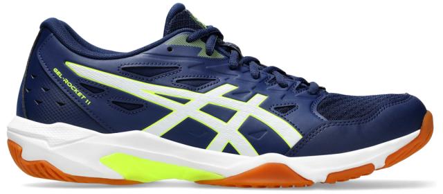 アシックス 1073A065-403-26.0 ユニセックス バレーボールシューズ GEL-ROCKET 11（Blue Expanse/Safety Yellow・サイズ：26.0cm）asics[1073A065403260] 返品種別Aの通販は 5,560円