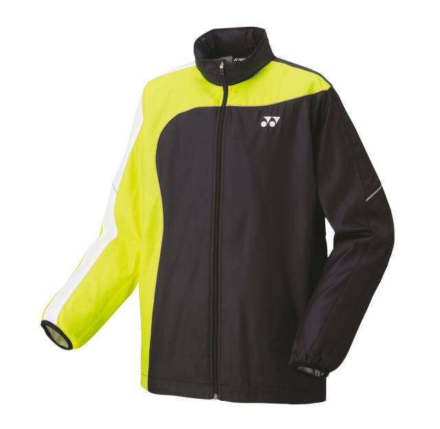 ヨネックス YO-70081-608-M 裏地付ウィンドウォーマーシャツ（ブラック/アシッドイエロー・サイズ：M）YONEX[YO70081608M] 返品種別Aの通販は 7,210円
