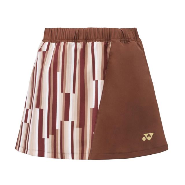 ヨネックス YO-26107-015-O ウィメンズ スカート インナースパッツ付(ブラウン・サイズ：O)YONEX[YO26107015O] 返品種別Aの通販は 7,920円