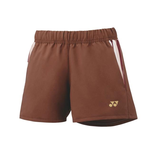 ヨネックス YO-25071-015-M ウィメンズ ショートパンツ(ブラウン・サイズ：M)YONEX[YO25071015M] 返品種別Aの通販は