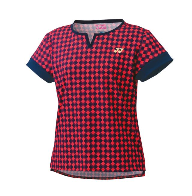 ヨネックス YO-20741-688-M ウィメンズ ゲームシャツ(クリスタルレッド・サイズ：M)YONEX[YO20741688M] 返品種別Aの通販は