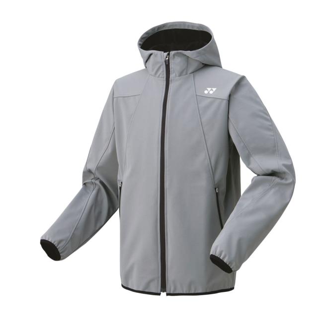 バドミントン ウォームアップウェア グレー/ブラック 上下セット ヨネックス ウォームアップウェア グレー/ブラック ユニLサイズ LS