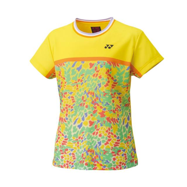 ヨネックス YO-20734-279-O レディース ゲームシャツ（ライトイエロー・サイズ：O）YONEX[YO20734279O] 返品種別Aの通販は 6,250円