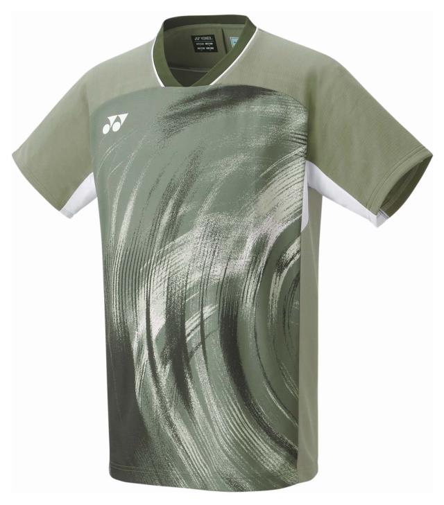 ヨネックス YO-10568-324-S メンズ ゲームシャツ（フィットスタイル）（ライトオリーブ・サイズ：S）YONEX[YO10568324S] 返品種別Aの通販は