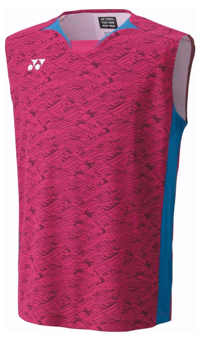 ヨネックス YO-10614-302-M メンズ ゲームシャツ（ノースリーブ）（グレープ・サイズ：M）YONEX[YO10614302M] 返品種別Aの通販は