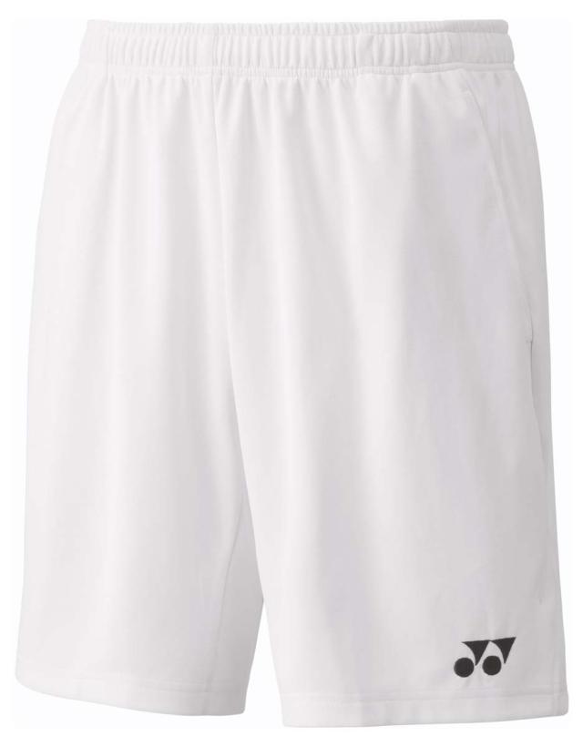 ヨネックス YO-15189-011-O メンズ ニットハーフパンツ（ホワイト・サイズ：O）YONEX[YO15189011O] 返品種別Aの通販は 5,563円