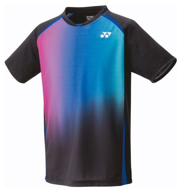 ヨネックス YO-10599-007-XO ユニセックス ゲームシャツ（フィットスタイル）（ブラック・サイズ：XO）YONEX[YO10599007XO] 返品種別Aの通販は 6,097円