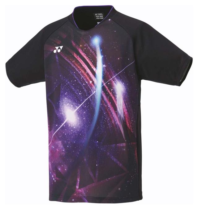 ヨネックス YO-10611-007-L メンズ ゲームシャツ（フィットスタイル）（ブラック・サイズ：L）YONEX[YO10611007L] 返品種別Aの通販は 7,480円