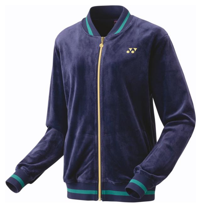 ヨネックス YO-58109-170-L レディース ベロアジャケット（ミッドナイト・サイズ：L）YONEX[YO58109170L] 返品種別Aの通販は 10,680円