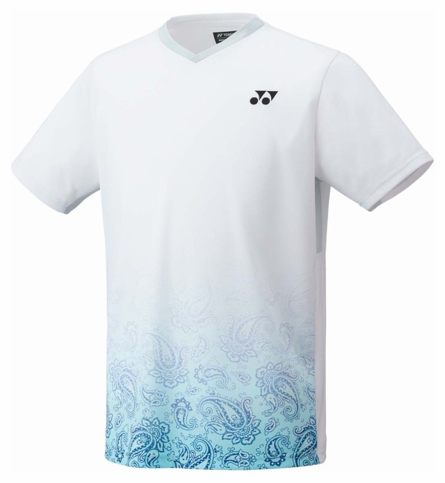 ヨネックス YO-10604-011-L ユニセックス ゲームシャツ（フィットスタイル）（ホワイト・サイズ：L）YONEX[YO10604011L] 返品種別Aの通販は