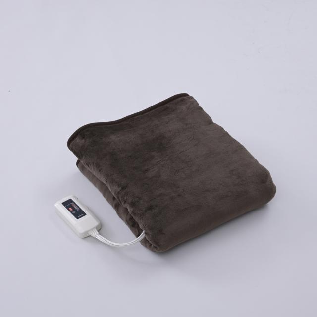 YAMAZEN YMS-F36P-T 電気毛布（敷タイプ・140×80cm）【暖房器具】YAMAZEN　ふわふわもこもこシリーズ　電気敷毛布[YMSF36PT] 返品種別Aの通販は 6,480円