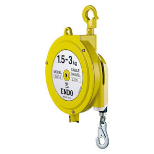 遠藤工業 ELF3 スプリングバランサー　1.5〜3.0kg　2.5m[ELF3エンドウ] 返品種別Bの通販は