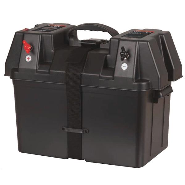 バッテリーボックス RK-DP001 バッテリーポータブルボックス ポータブル電源機能(USBソケット・シガーソケット)[RKDP001] 返品種別Aバッテリー・メンテナンス用品