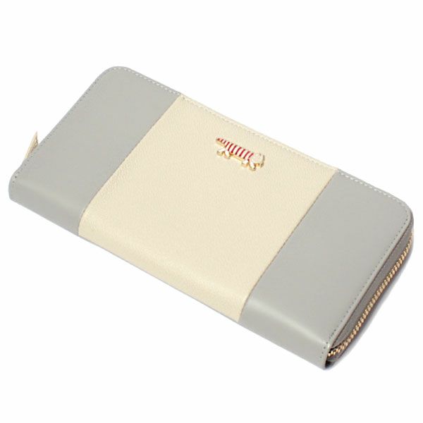 LISA LARSON（リサ・ラーソン） 103-511064 ラウンドファスナー長財布（グレー）[103511064] 返品種別Aの通販は