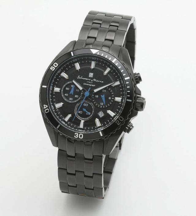 サルバトーレ・マーラ 【国内正規品】Salvatore Marra クオーツ メンズタイプ SM19113-BKBK返品種別Bの通販は