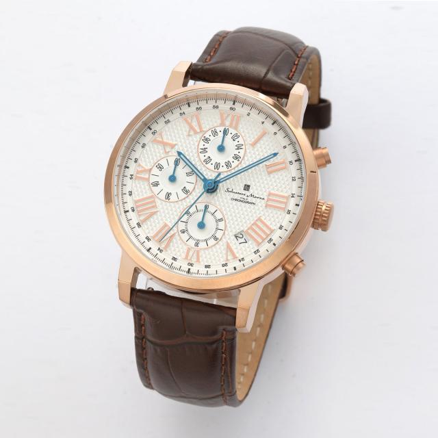 サルバトーレ・マーラ 【国内正規品】Salvatore Marra クオーツ　メンズタイプ SM22103-PGWH返品種別Bの通販は 9,600円