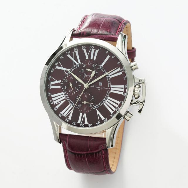 サルバトーレ・マーラ 【国内正規品】Salvatore Marra クオーツ　メンズタイプ SM23101-SSPL返品種別Bの通販は