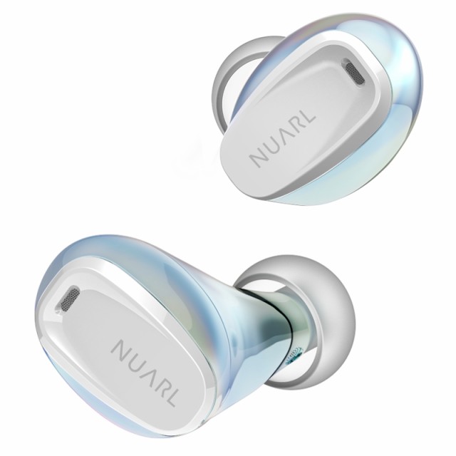 NUARL MINI3-AW 完全ワイヤレス Bluetoothイヤホン(オーロラホワイト)mini3 Earbuds[MINI3AW] 返品種別A